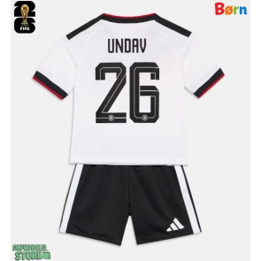 Tyskland Deniz Undav #26 Replika Babytøj Hjemmebanesæt Børn VM 2026 Kortærmet (+ Korte bukser)